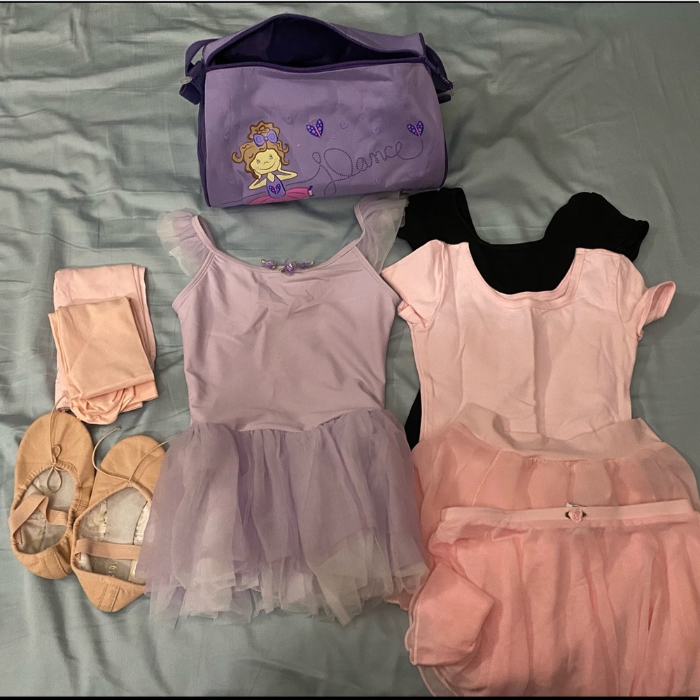 Little girls ballet set